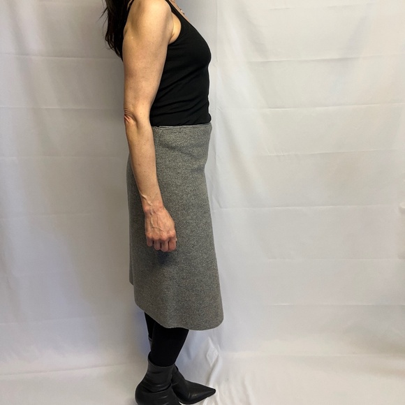 Celine Chunky Wool Skirt - Picture 2 of 9